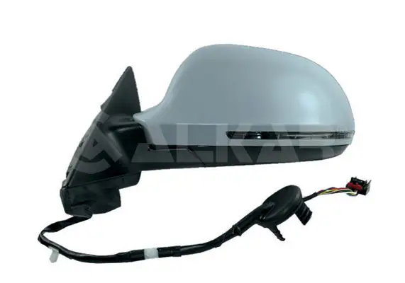 Dış Dikiz Aynası Sol Elektrikli Asferık Isıtmalı Astarlı Otomatik Katlanır Sinyalli 10 Pin Audi A3 2008-2010