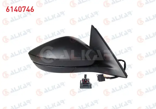 Dış Dikiz Aynası Sağ Elektrikli Isıtmalı Astarlı Sinyalli Led 6 Pin Skoda Scala / Kamıq 2019 -