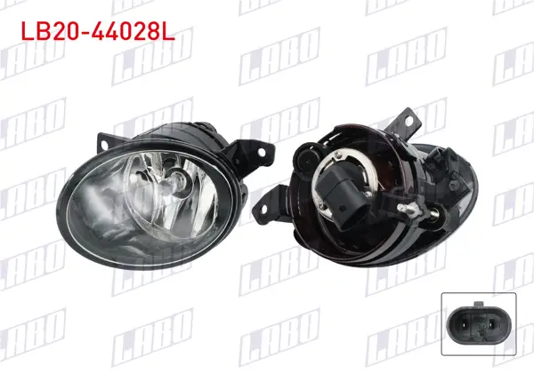 Sis Farı Sol Ampullu Volkswagen Caddy 2021-2023 / Crafter 2012-2016 / Amarok 2011-2022