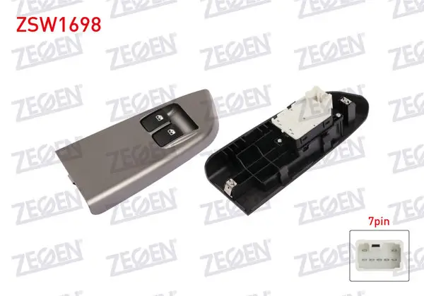 Cam Açma Anahtarı Çiftli 7 Pin Kia Bongo 2003 -
