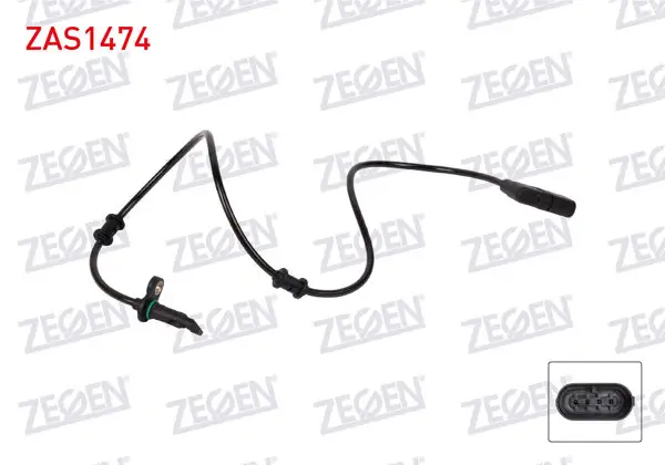 ABS Sensörü Arka Sol Mercedes Glc (X253) 2016-/ Eqc (N293) 400