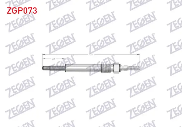 Kızdırma Buji 11,5V Mercedes (W202, S202, W124, S124) Om605, Om606