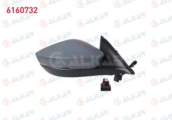 Dış Dikiz Aynası Sağ Elektrikli Isıtmalı Astarlı Otomatik Katlanır Sinyalli Ledlı 8 Pin Skoda Octavia IV 2020 -
