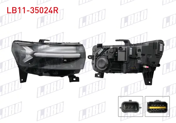 Far Sağ Led Elektrikli Motorlu Renault Duster III 2024 -