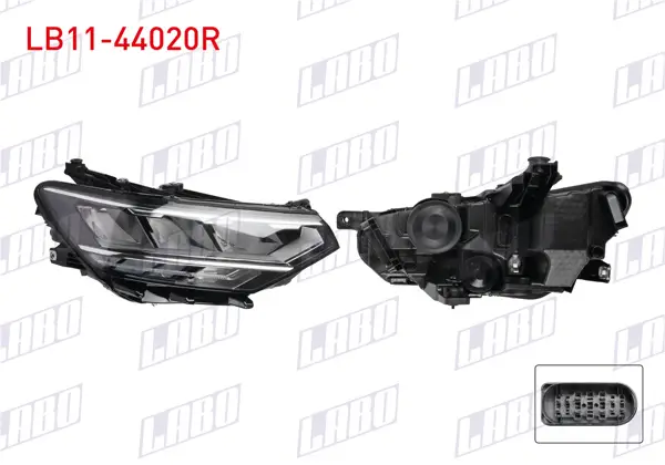 Far Sağ Ledlı Volkswagen Passat 8.5 2020 -