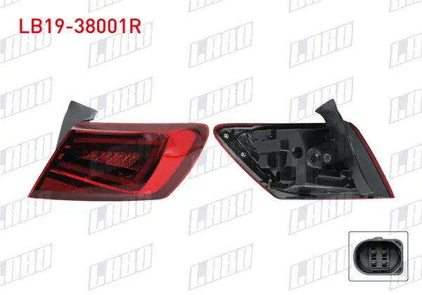 Stop Sağ Dış Ledlı Seat Leon 2013-2016