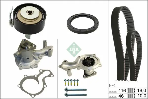 Triger Seti + Devirdaim Focus / Fiesta / B-Max 1,0 Ecoboost (3Cyl) 12 -