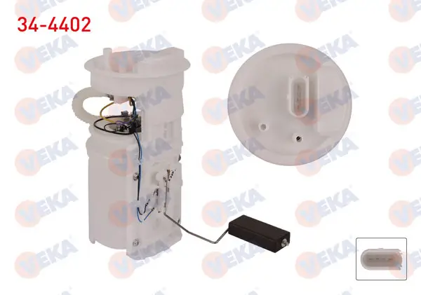 Yakıt Depo Şamandırası 4 Bar VW Golf IV 1.4İ 16V 1997-2005 / 1.6İ 1997-2005 / 2.0 1997-2005 / Bora 1.6İ 1998-2005 / Audi A3 1.6 1996-2003 / Seat Leon 1.6 1999-2006 / Skoda Octavia 1.6İ 1996-2004