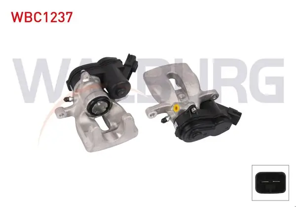 Fren Kaliper Elektronık Sağ Arka Piston 34mm Disk 274mm Renault Captur II 2020-/ Clio V 2019-/ Fluence 2010-/ Megane III 2008-2015 / Megane IV Hb 2015-/ Scenic III 2009 -