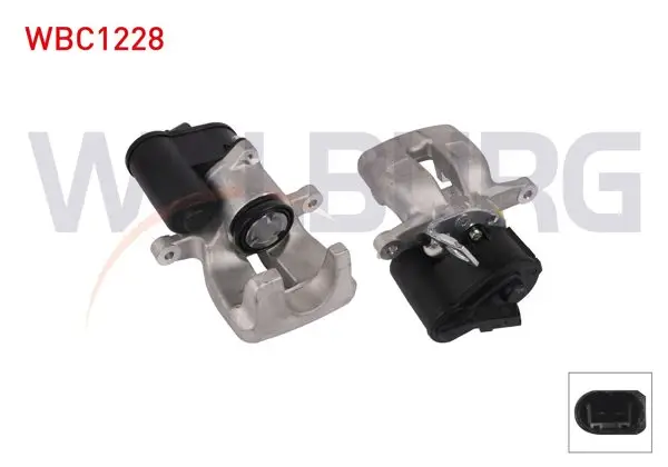 Fren Kaliper Elektronık Sol Arka Piston 38mm Disk 282mm VW Passat 2005-2012