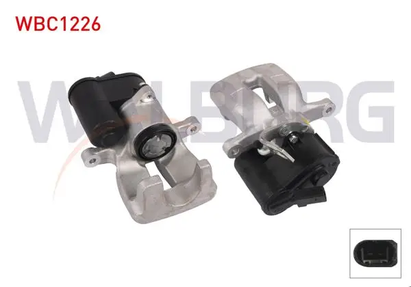 Fren Kaliper Elektronık Sol Arka Piston 38mm Disk 282mm VW Passat 2005-2010 / Tiguan 2007-2016 / Audi Q3 2011 -