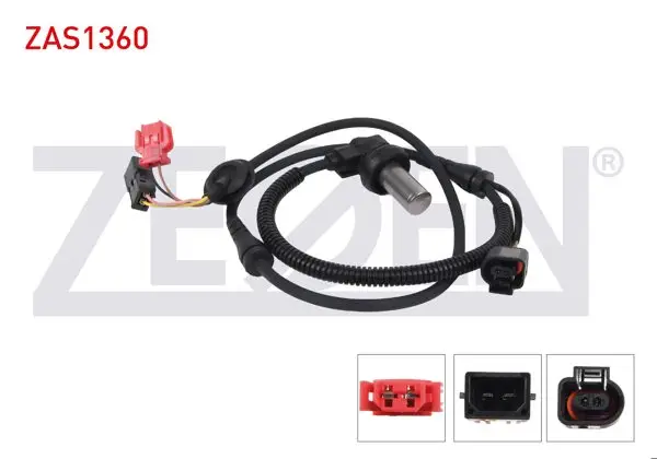 ABS Sensörü Ön Sol-Sağ VW Passat B5 96-00 / Audi A4 B5 94-01 / Skoda Superb I 01-08 (6Pın)