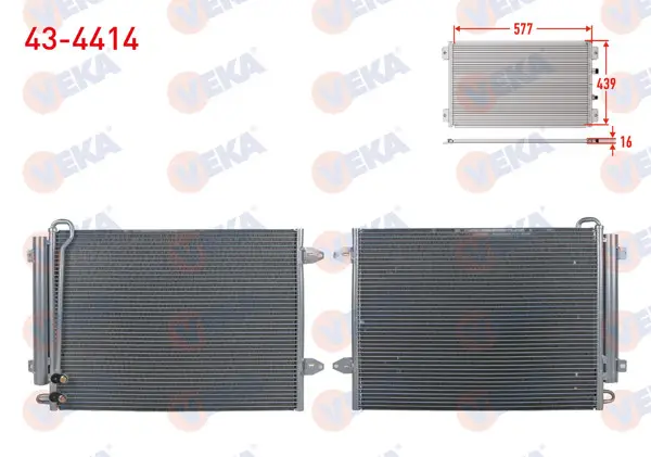 Klima Radyatörü Volkswagen Passat (3C2) 1.6 FSI A-T / M-T 2005-2008