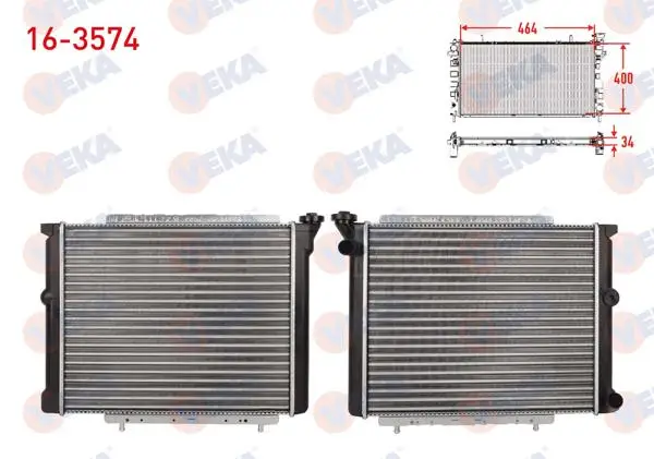 Su Radyatörü Mekanik Renault 11 Flash 1.7 1987-1995