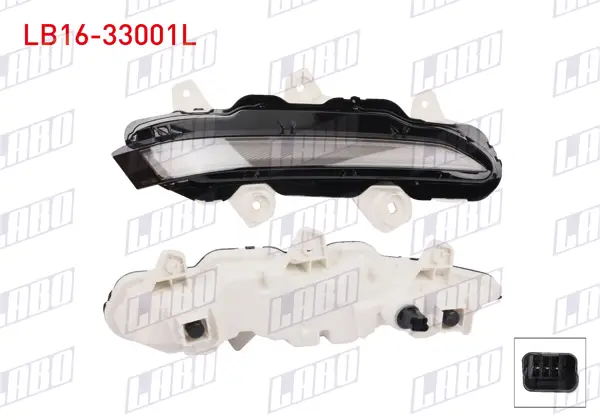 Gunduz Farı Sol Peugeot 208 2019-/ P2008 2019 -