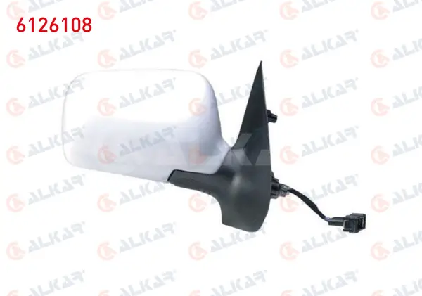 Dış Dikiz Aynası Sağ Elektrikli Isıtmalı Astarlı 5 Pin Volkswagen Polo Classic 1995-2002