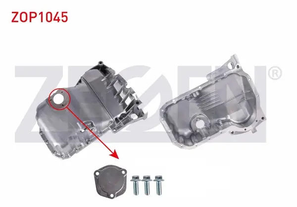 Yağ Karteri Alüminyum Tapalı Sensör Delikli / Sensör Deliksiz Volkswagen Passat / Audi A4 / A6 1.8 T (Aeb)