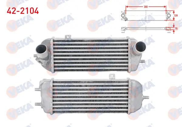 Turbo Radyatörü (Intercooler) Hyundai i20 1.4 CRDI 2008-2012 / Ix20 1.4 CRDI 2010-/ Kia Soul 1.6 CRDI 2009-/ Kia Venga 1.4 CRDI-1.6 CRDI 2010 -