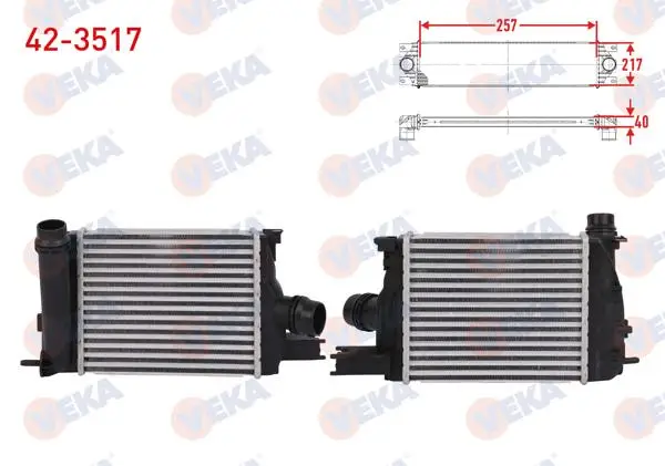 Turbo Radyatörü (Intercooler) Renault Clio IV 0.9 TCE 2012 -