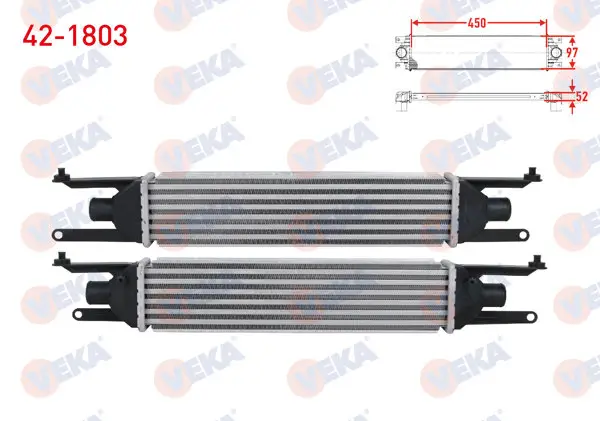 Turbo Radyatörü (Intercooler) Fiat Linea (323) 1.3 Mjt 2007 -