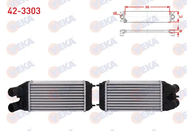 Turbo Radyatörü (Intercooler) Peugeot 301 1.6 HDI 2012 -