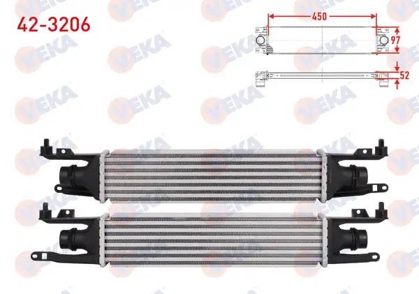 Turbo Radyatörü (Intercooler) Opel Corsa D 1.3 CDTI 90 Hp 2006-2014