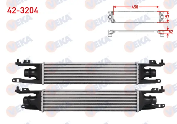 Turbo Radyatörü (Intercooler) Opel Corsa D 1.3 CDTI 75 Hp 2006-2014