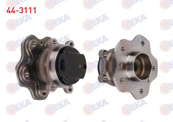 Porya Sol-Sağ Arka Rulmanlı Nissan Qashqai (J11) 1.6 DCI 5 Bijon ABS Okuyuculu 2014 -