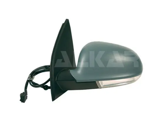 Dış Dikiz Aynası Sol Elektrikli Asferık Isıtmalı Astarlı Sinyalli 6 Pin Volkswagen Golf V 2003-2009