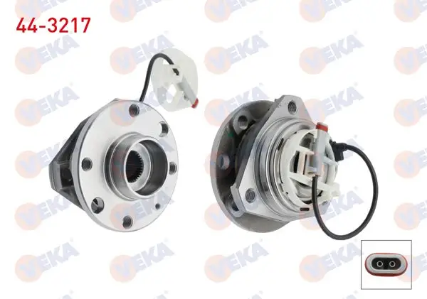Porya Sol-Sağ On Rulmanlı Opel Astra H 1.3 CDTI 4 Bijon ABS Sensörlü 2004-2010