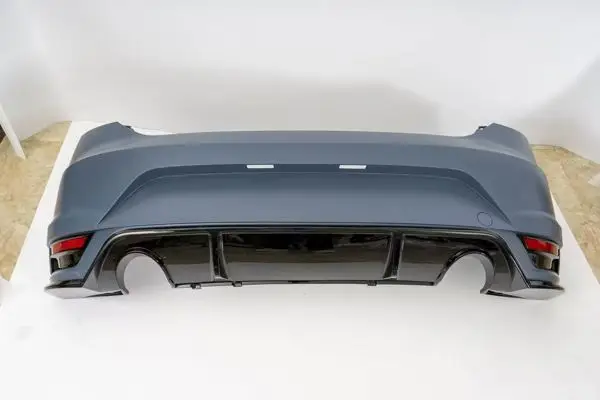 Tampon Seti Arka (Çift Egzoz Cıkıslı Dıfuzor) Seat Leon Aero (13-17 Mk3 , 17-20 Mk3.5 İçin Uyumludur)