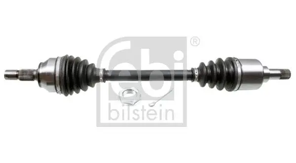 Aks Sol Komple (Dıs Freze: 25, Ic Freze: 24, Conta Çapı: 58,5, Boy: 634mm) P207 P208 P308 C4 II Ds4