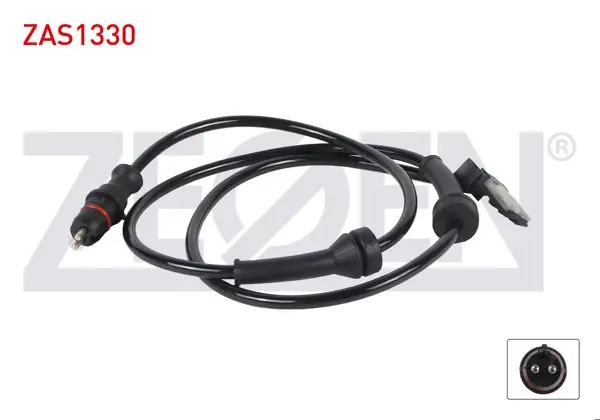 ABS Sensörü Arka Sol-Sağ Renault Megane II 02-08 / Scenic II 03-09 (Fişli)