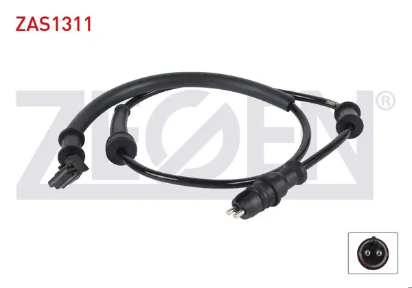 ABS Sensörü Arka Sol-Sağ Renault Laguna II 01-07 (Fişli)