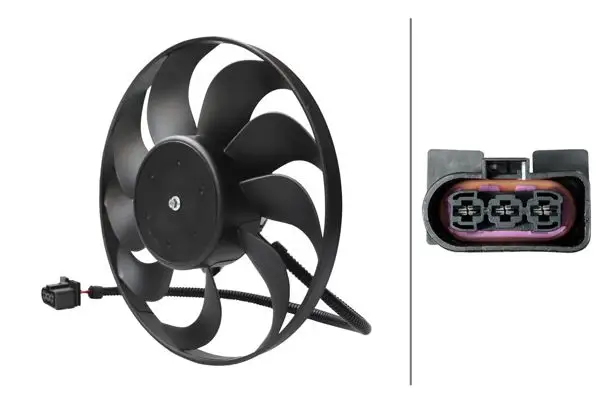 Fan Motoru Küçük Olan (220 / 60W 290mm) Bora Bcb A3 Tt Cordoba Ibiza IV Ibiza V Ibiza V Leon