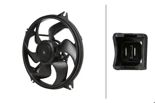 Fan Motoru Partner II Berlingo III Xsara Picasso 1.6 HDI Klimalı) 306W 385mm 12V