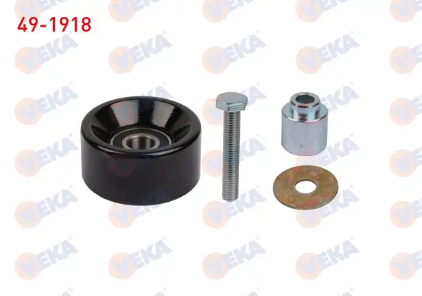 V Kayışı Gergi Rulmanı Metal Burclu 76X37 Ford Transit (V184) 2.4 TDCI 2000-2006