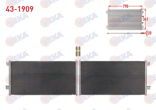 Klima Radyatörü Ford Transit Connect 1.8 TDCI 2002-2013