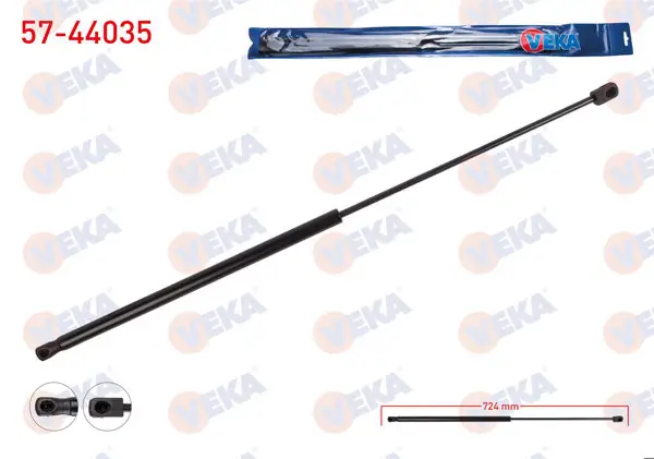 Motor Kaput Amortisörü 722mm / 340N Volkswagen Passat Varıant (365) 2010-2014