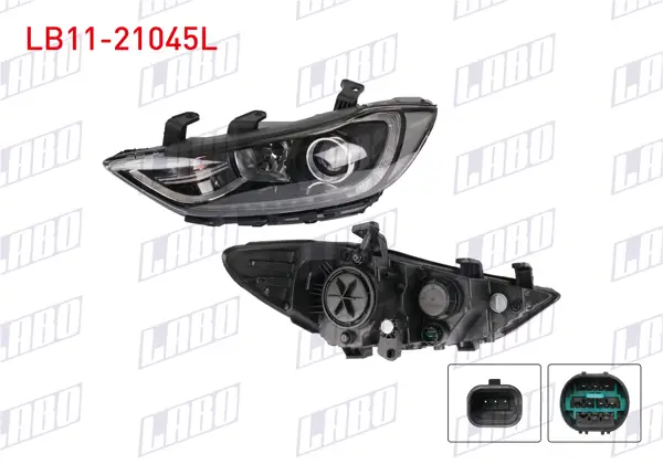 Far Sol Ledlı Motorlu Hyundai Elantra 2016-2018
