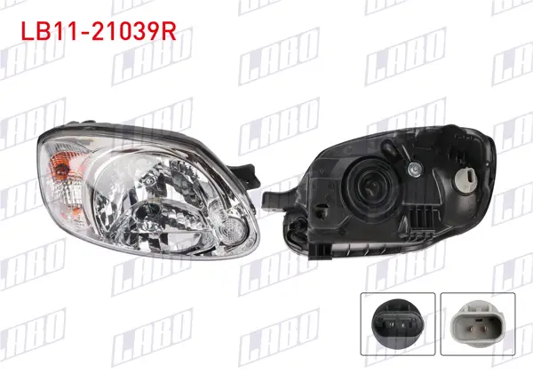 Far Sağ Beyaz Sinyalli Hyundai Accent Admıre 2003-2006