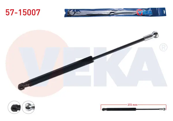 Bagaj Amortisörü 372mm / 495N Citroen C5 III Sw 2008-2015