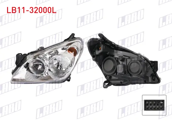 Far Sol Elektrikli Motorsuz Opel Astra H 2004-2010