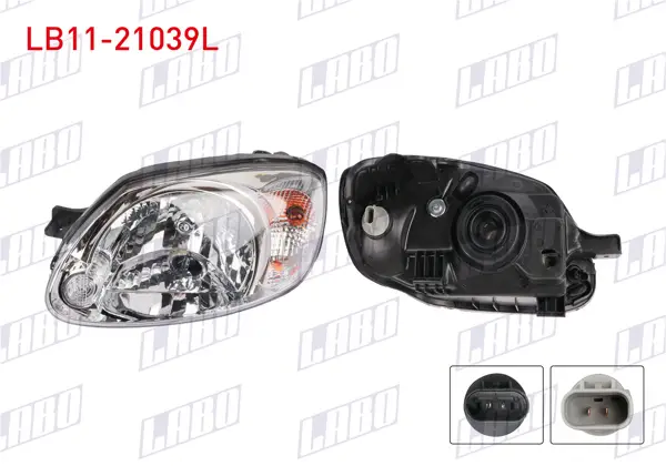 Far Sol Beyaz Sinyalli Hyundai Accent Admıre 2003-2006