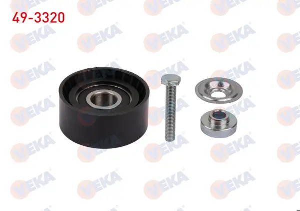 V Kayışı Gergi Rulmanı Plastik Burclu 60X25 Citroen Berlingo 1.9 D 1998-/ Jumpy 1.9 D 1998-/ Xsara 1.9 D 1998-/ Fiat Scudo 1.9 D 1998-2006 / Peugeot 206-306-Expert-Partner 1.9 D 1998 -
