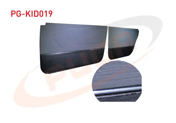 Kapı Döşemesi Takım Gri-Siyah Kumaş Renault 9 Broadway