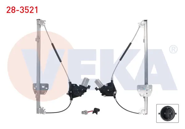 Cam Krıkosu Elektrikli Motorlu Sağ On Renault Master II 1998-2010 / Opel Movano A 2001-2010
