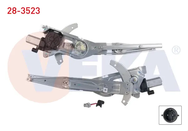 Cam Krıkosu Elektrikli Motorlu Sağ On Renault Kangoo II 1998-2008