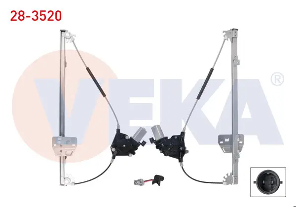 Cam Krıkosu Elektrikli Motorlu Sol Ön Renault Master II 1998-2010 / Opel Movano A 2001-2010