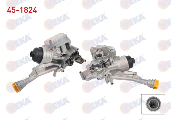 Yağ Soğutucu Komple Fiat Egea 1.3 Mjt Euro 6 2015-/ Doblo 1.3 Mjt 2016-/ Fiorino 1.3 Mjt 2016-/ 500 L 1.3 Mjt 2016 -